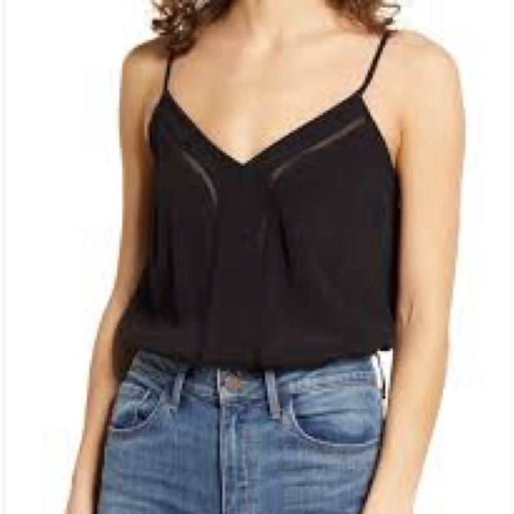 Treasure & Bond women’s Black Cami Tank- XL- NWOT